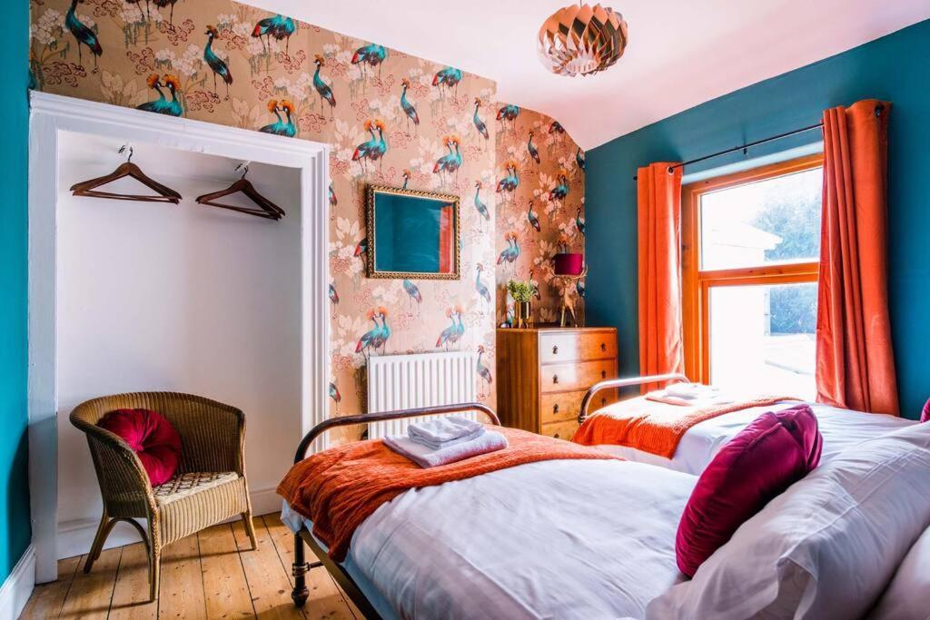 Gorgeous Victorian House Sleeps 6 In Cardiff Villa Bagian luar foto