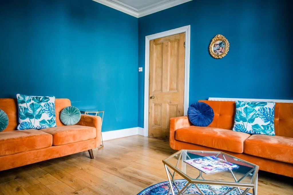 Gorgeous Victorian House Sleeps 6 In Cardiff Villa Bagian luar foto